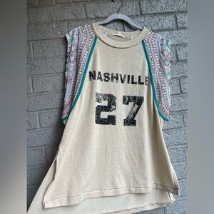 Bluevelvet Medium sleeveless tunic